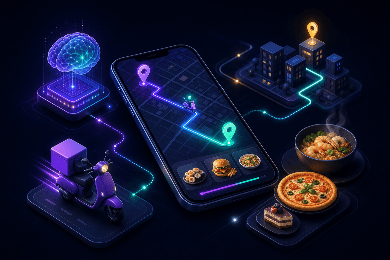 AI-Powered Food Delivery App